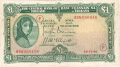 Ireland, Republic Of 1 Pound, Prefix 85N, 18.11.1944